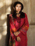 Dhanak-3PC Embroidered with Digital Printed Shawl-3350
