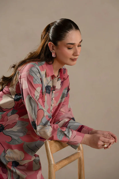 2PCS Printed Airjet Viscous Silk Winter Collection fcc-730
