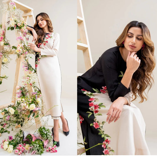 2PCS LULUSAR Silk Digital Printed Winter Collection ULM-859