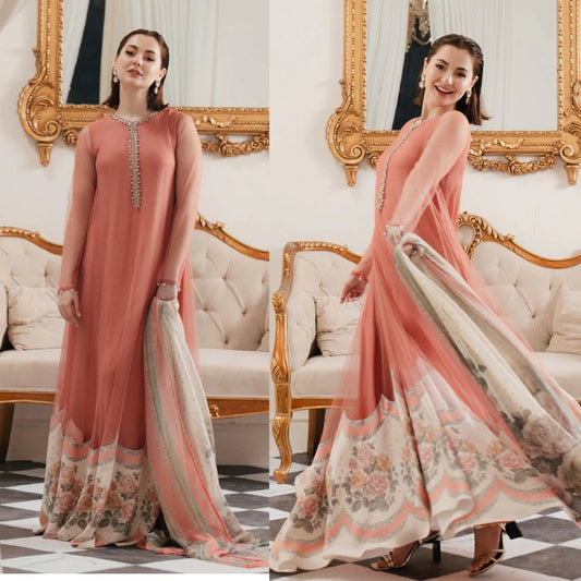 3PCS LULUSAR Silk Digital Printed Winter Collection ULM-875