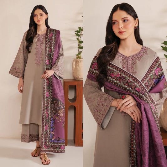 3PCS Sapphire  Embroidered Lawn Collection SP-34