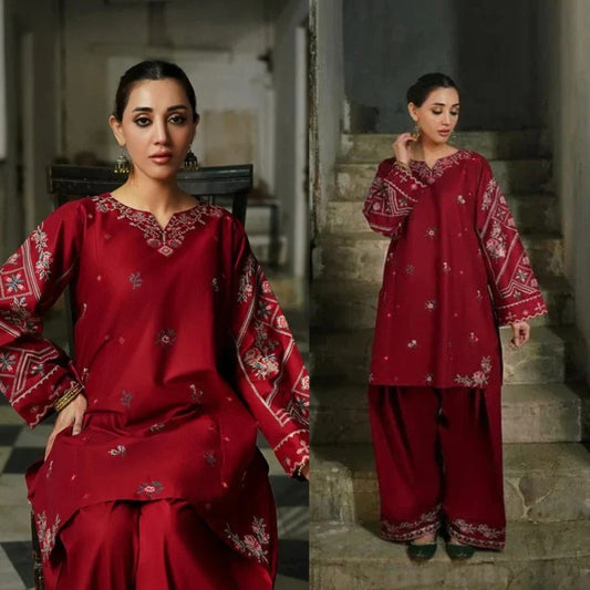 2PCS Sapphire  Embroidered Lawn Collection BULM-SP-90