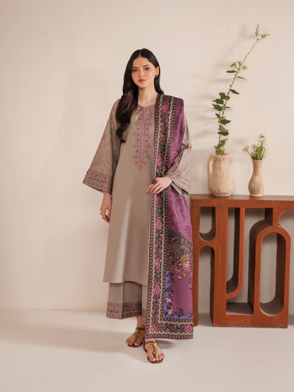 3PCS Sapphire  Embroidered Lawn Collection SP-34