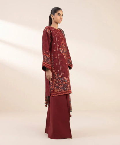 3PCS Sapphire Dhank Embroidered Winter Collection SP-715
