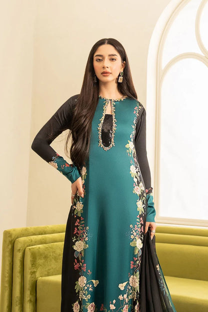 A+ 3PCS LULUSAR Silk Digital Printed Winter Collection ULM-868
