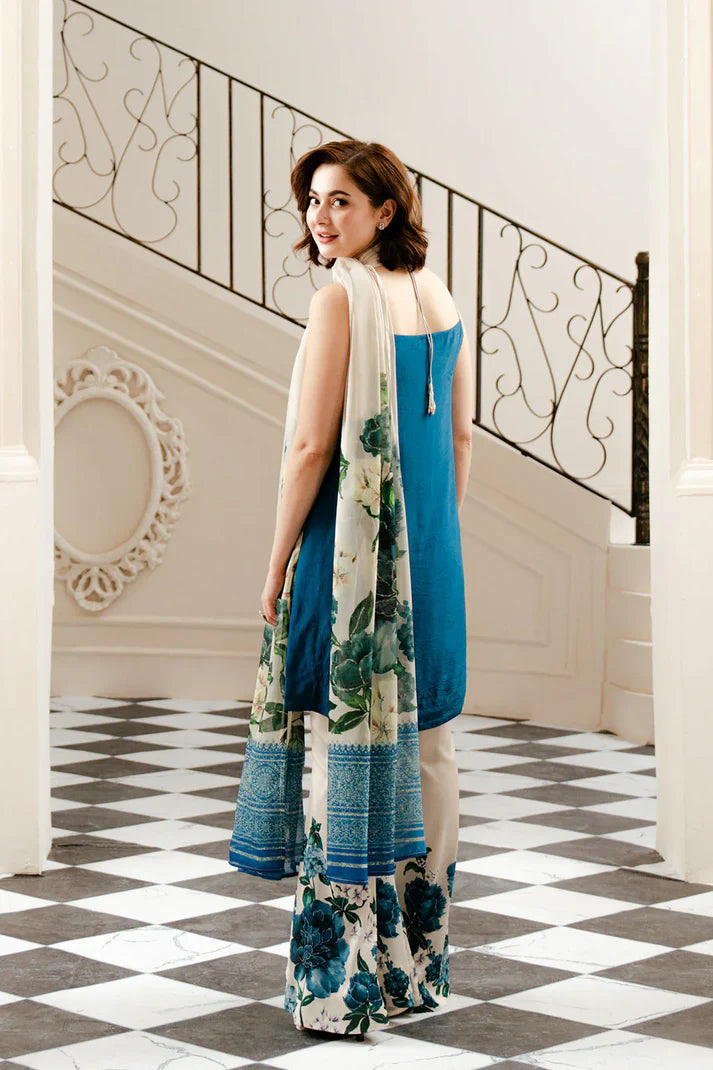 3PCS LULUSAR Silk  Digital Printed Winter Collection ULM-869