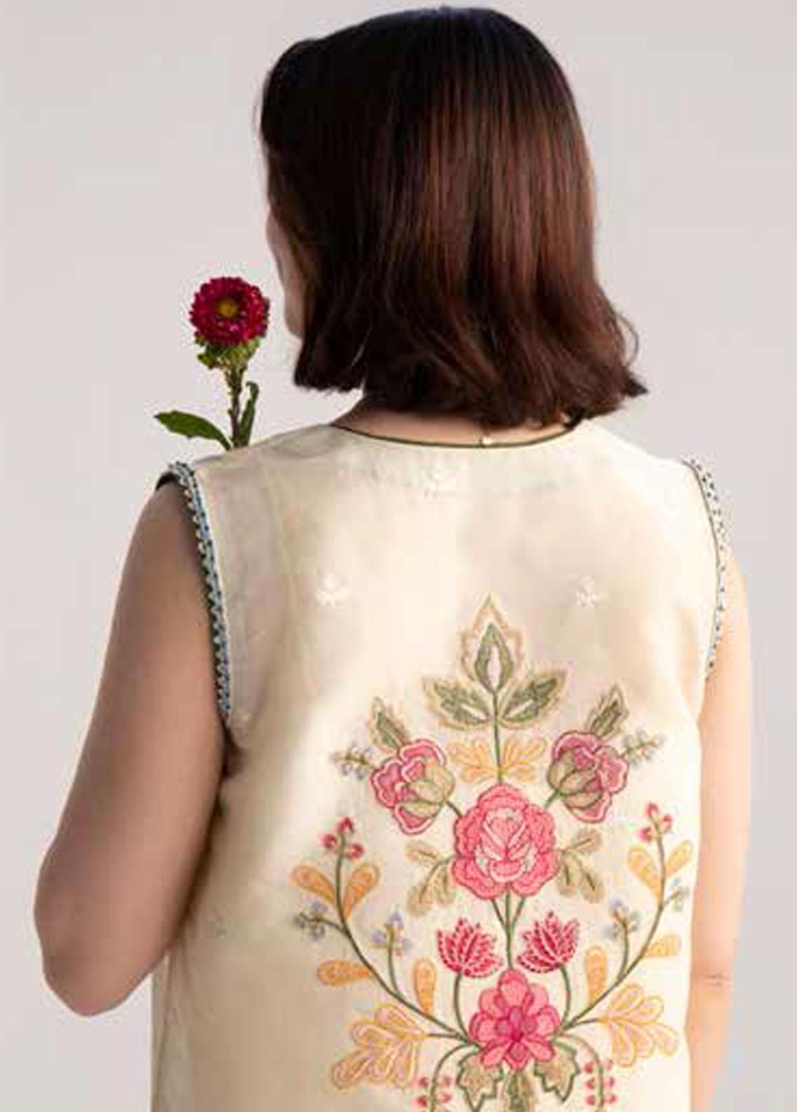 3PCS Coco Embroidered Lawn Collection D-636