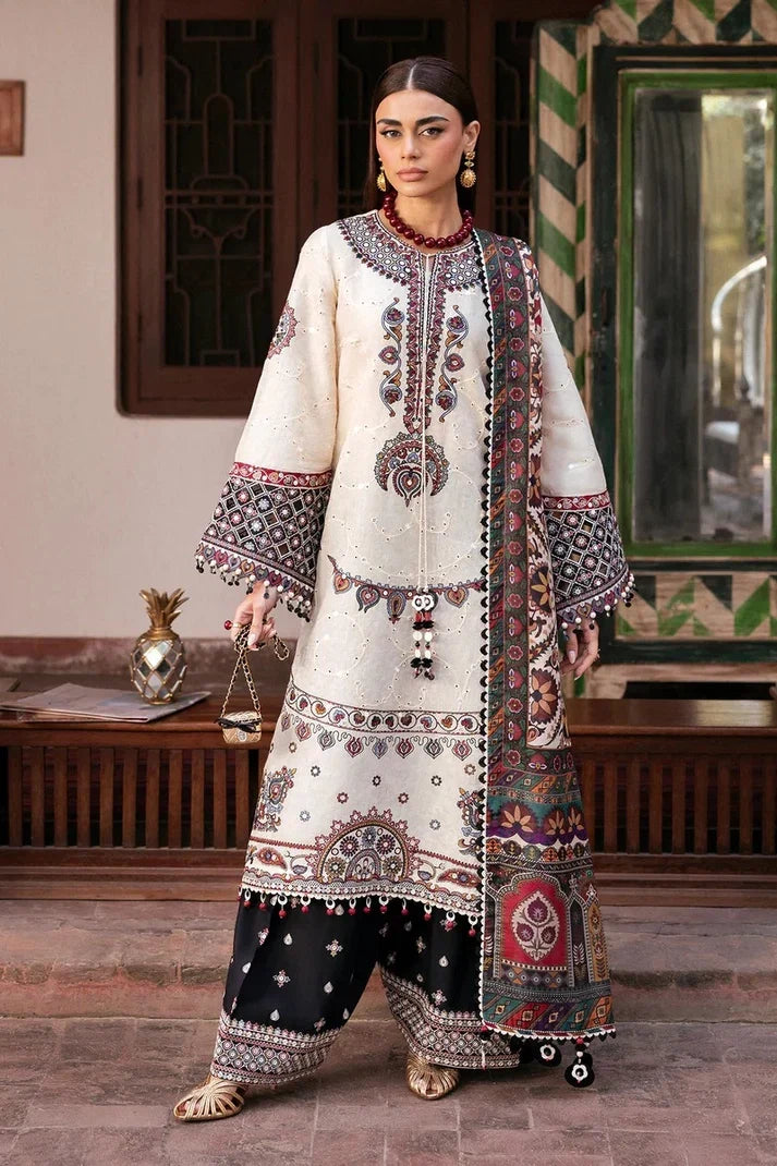 Jazmin Embroidered lawn 3PC JZ-12