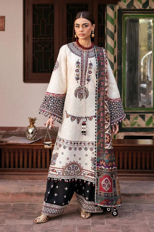 Jazmin Embroidered lawn 3PC JZ-12