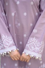 Lawn - 3PC Embroidered Shirt with Chiffon Embroidered Dupatta - 5136 - Sapphire Studios
