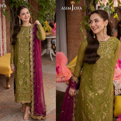 Lawn 3PC Embroidered With Chiffon Embroidered Dupatta - 5020 - Sapphire Studios
