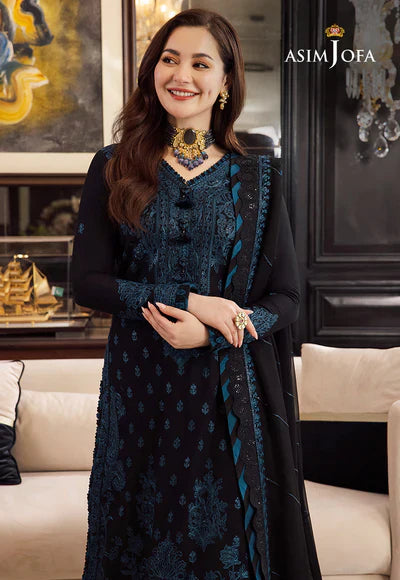 3PCS Embroidered Shirt with Organza Embroidered Dupatta Lawn Collection ULM-1064